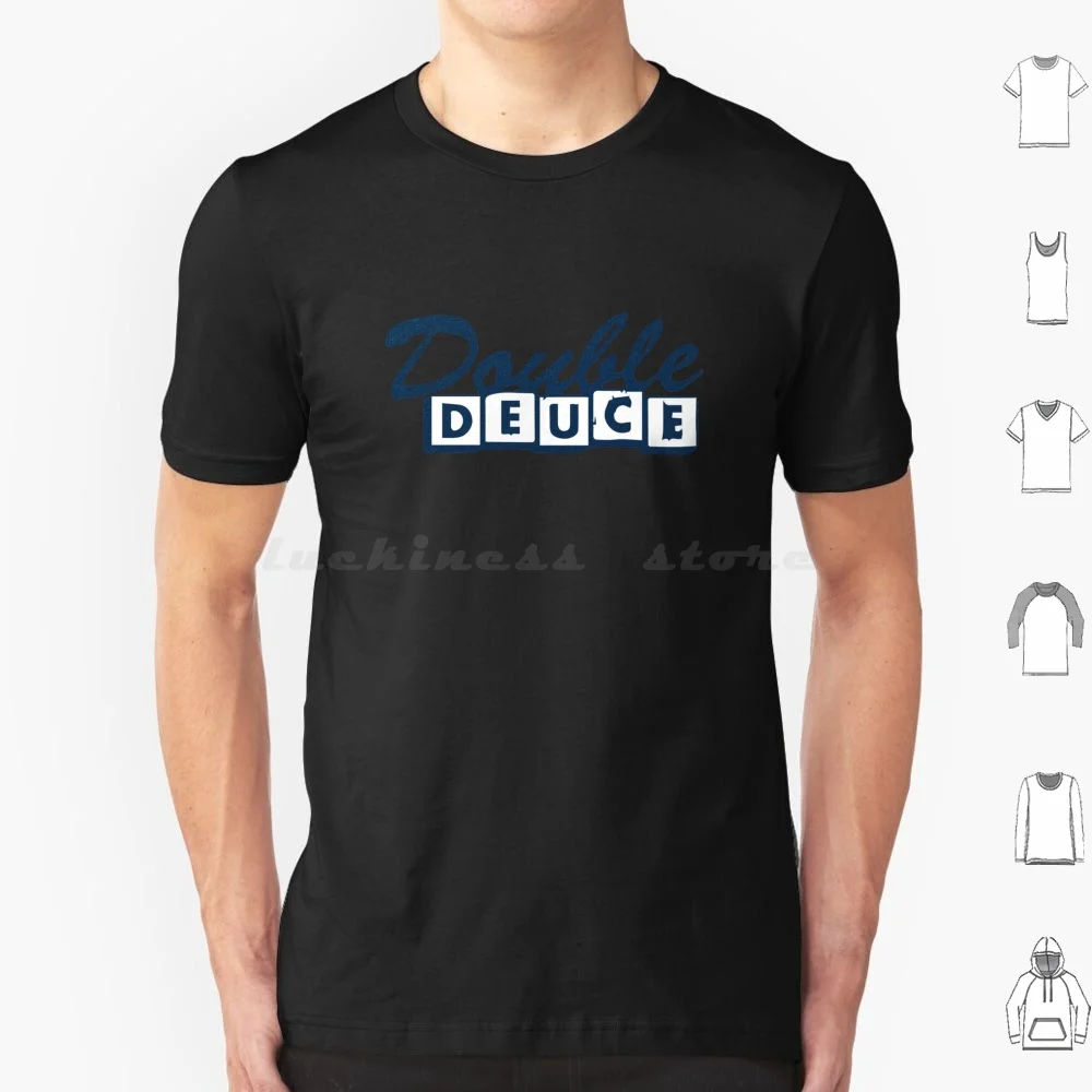 Double Deuce-Minimalist Tv & Movie Design-Film & Tv Art T Shirt Cotton Men Women DIY Print Game Film Gaming Show Video Game