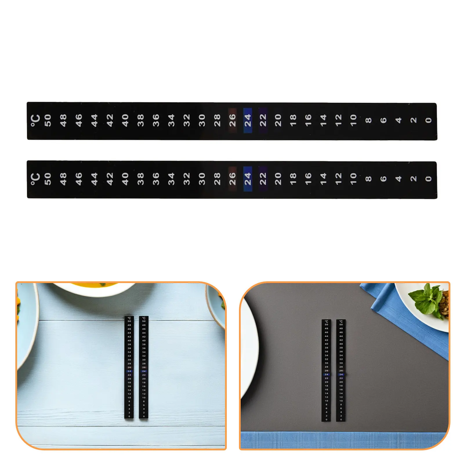 10Pcs Mason Jar Fermentation Temp Strips 0-50C Self Stick Thermometer for Brewing Homebrew Wine Mead Cider Fermentation Monitor