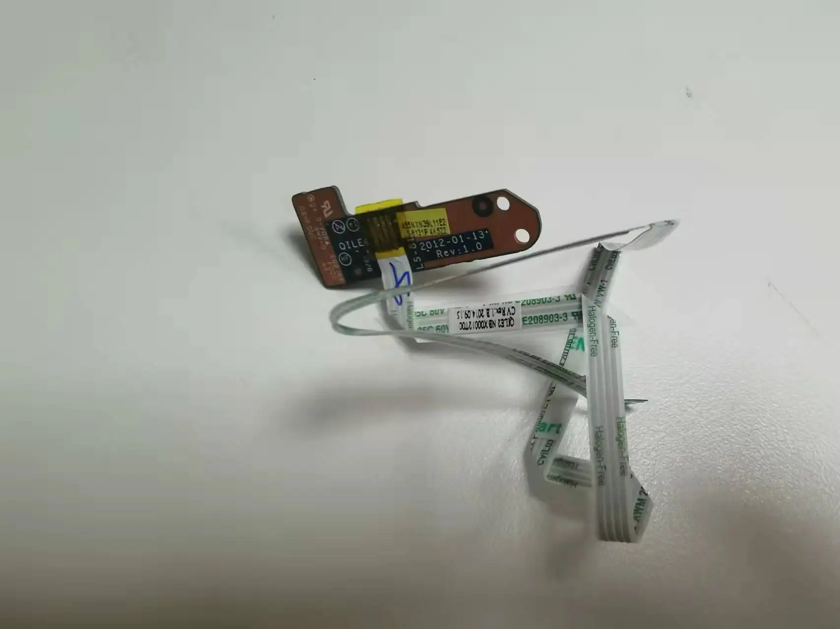 Para lenovo thinkpad e430 e530 e535 e435 e445 e545 placa de botão de energia com cabo LS-8131P