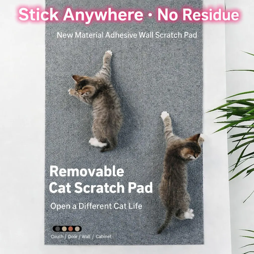 DIY Self-Adhesive Cat Scratch Pad Trim to Fit Wall Sofa Corner Protector Anti-Scratch Furniture Guard Carpet Mat