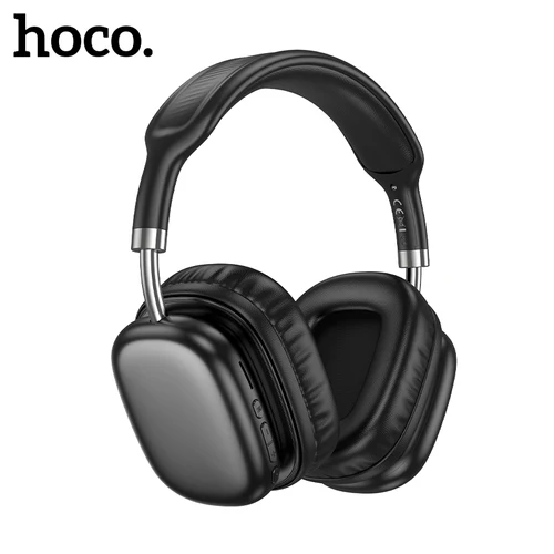 HOCO-auriculares inalámbricos Bluetooth 5,4 para deportes y música, altavoz grande de 40MM, auriculares estéreo de Audio HiFi, compatibles con tarjeta TF, modos AUX 46H
