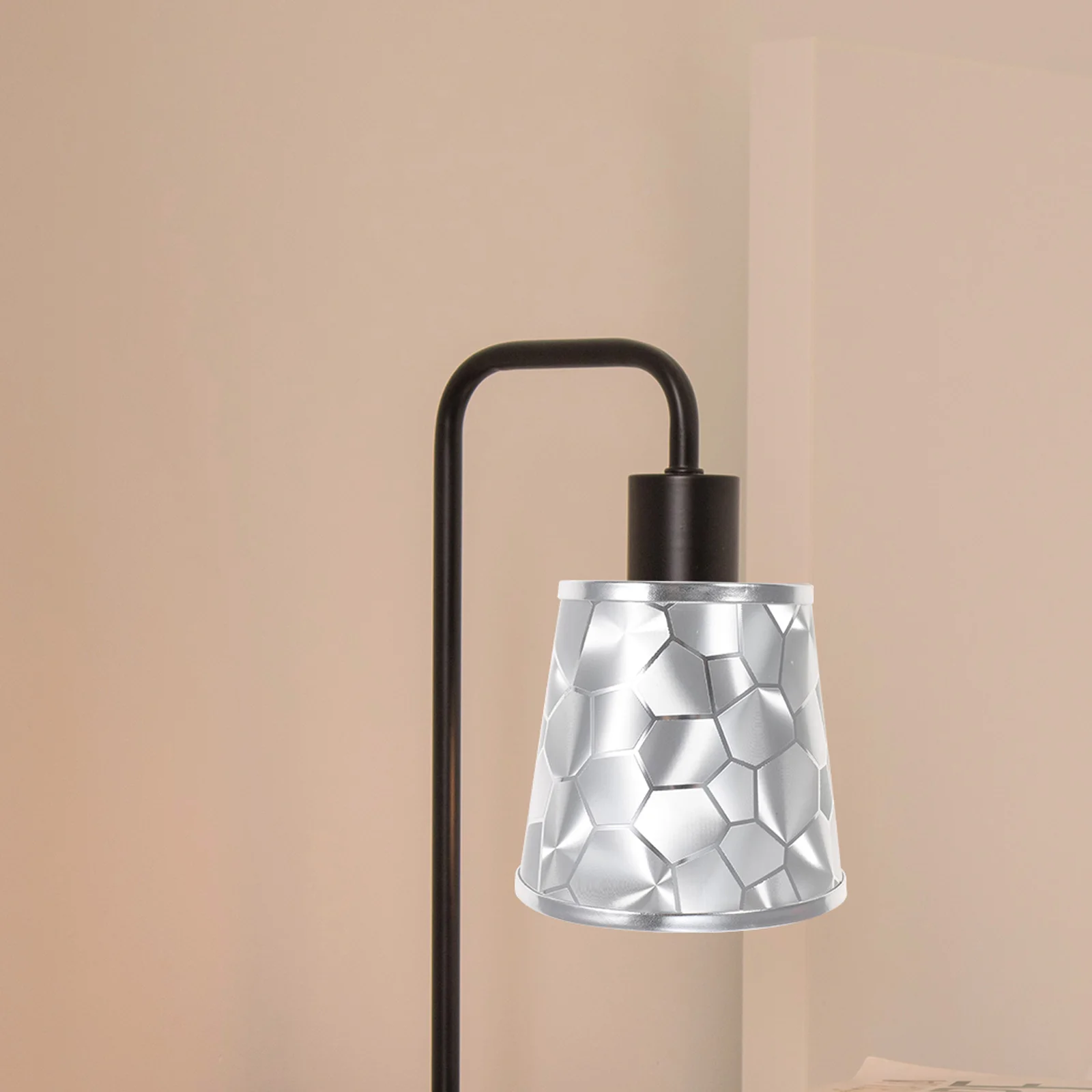 

Modern Pvc High End Lampshade Simple Desk Bedside Table Light Cover Replacement For Home Hotel Decor