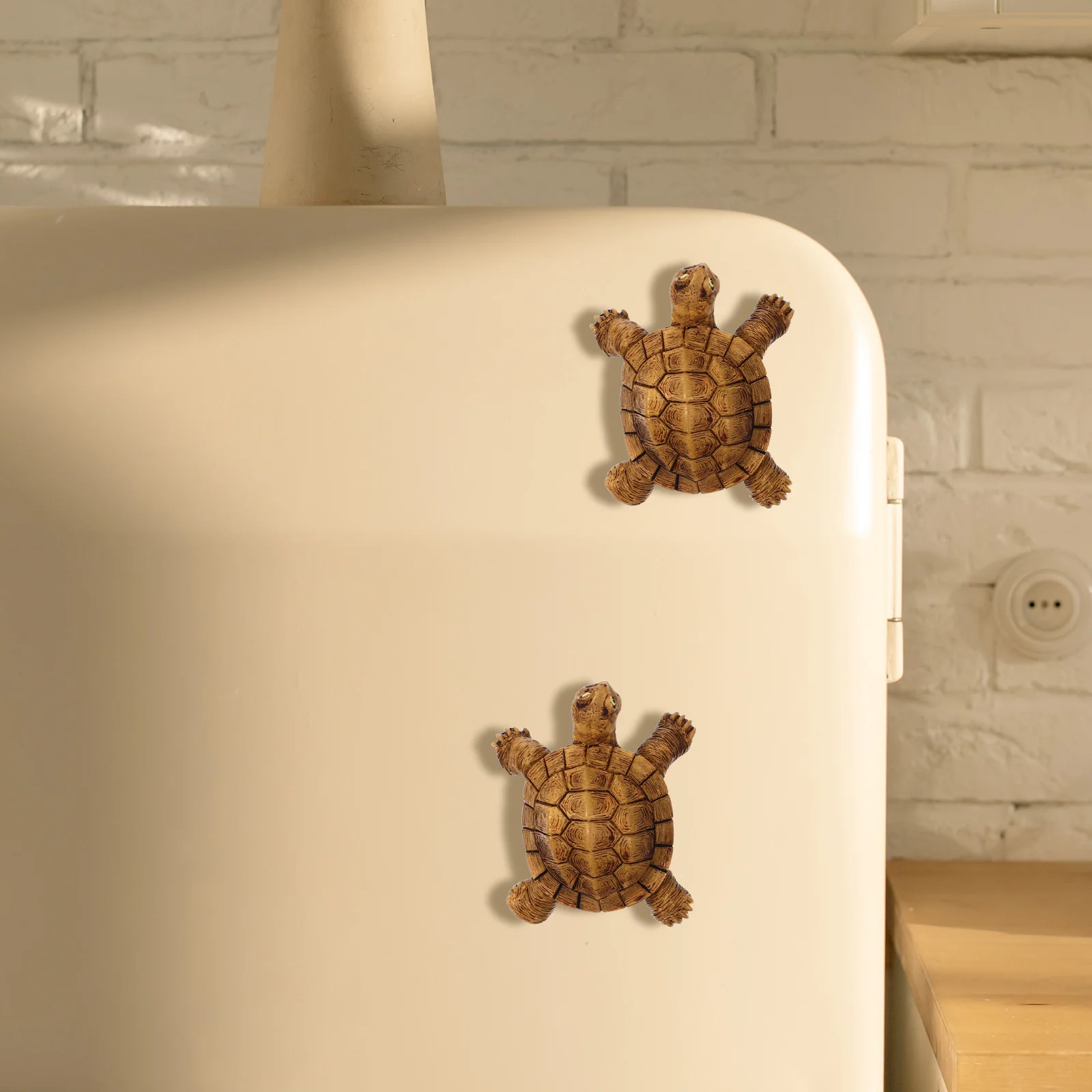 

Cartoon Animals Fridge Magnet Resin Material Magnetism Home Accessory Long Lasting Use Unique Design Decorative Item