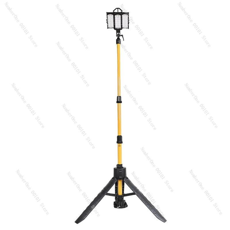 Portable Mobile Emergency Lighting System, LED Floodlight Elevating Lamp for Disaster Relief and Flood Control