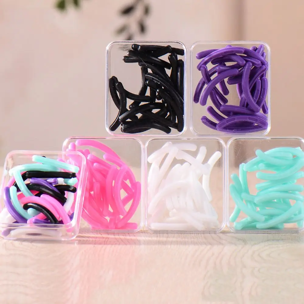 Zachte hoge elastische universele oogmake-up gereedschap wimperclip siliconen pad krultang vervangende pads wimperkruller vullingen pads
