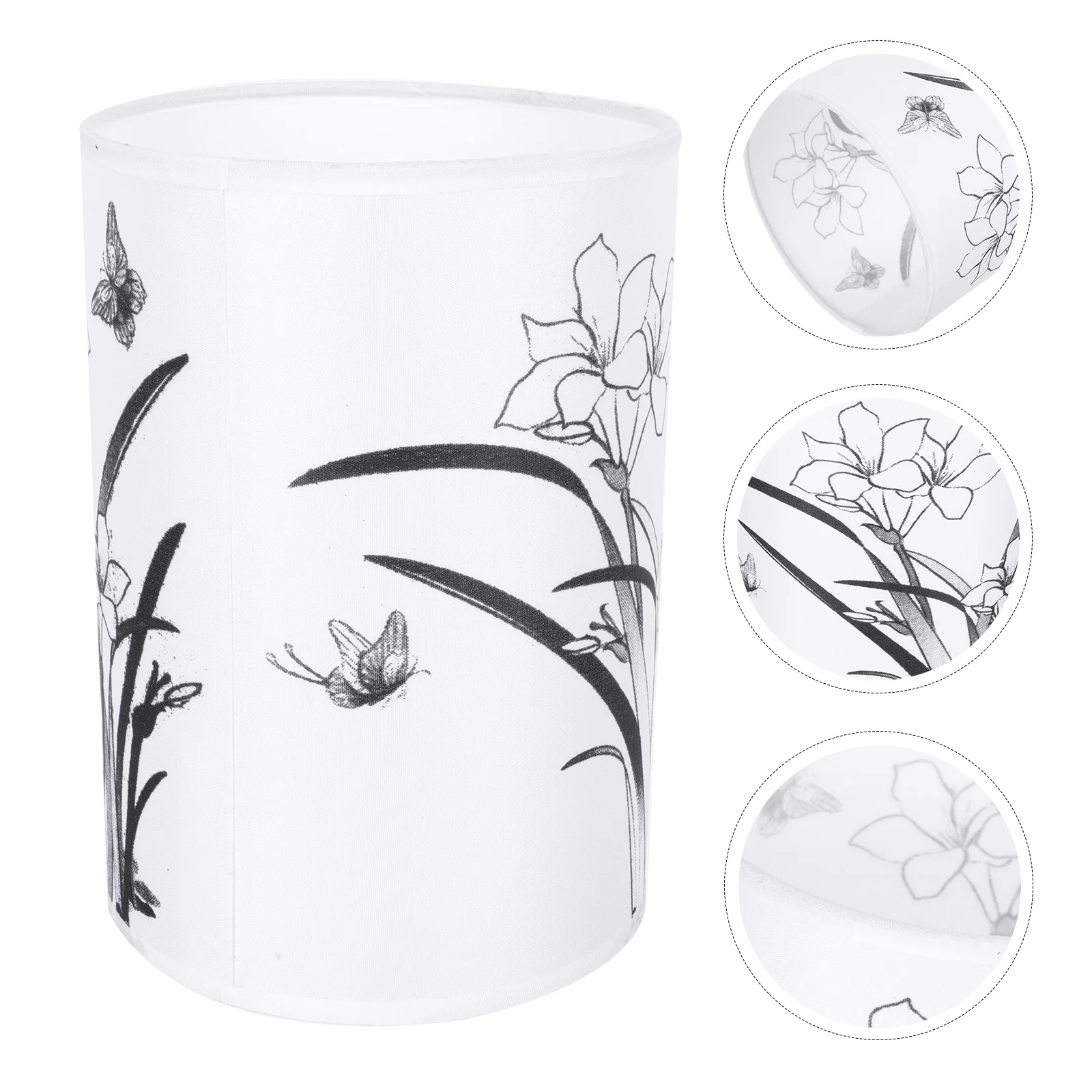 

1 шт. тканевый абажур, прочный домашний светильник, современный стиль, декоративный аксессуар для спальни, гостиной, декоративный абажур