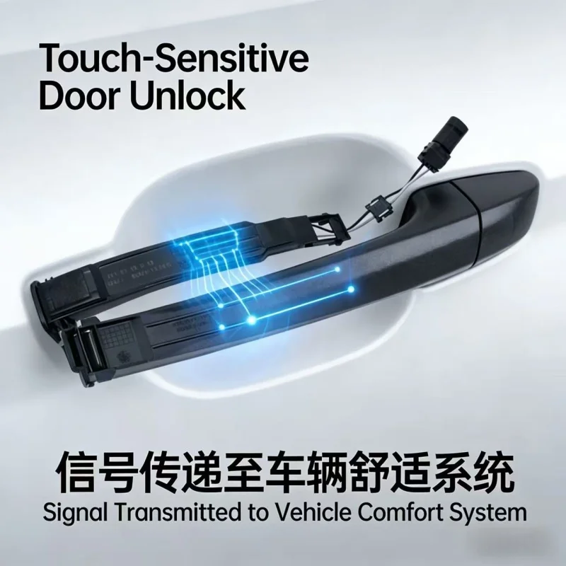 1/2/4pcs 4G8927753B 4G8927753 External Door Handle Sensor Pin Switch for Audi A1 A4 A6 A8 A5 Q3 Q5 Q7 RS4 RS6 Quattro