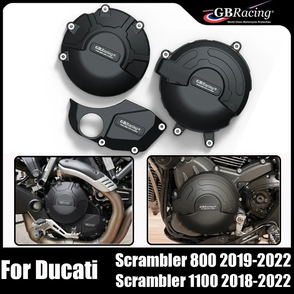 

For Ducati Scrambler 800 2019-2022 / Scrambler 1100 2018-2022 Motorcycle Engine Protection cover