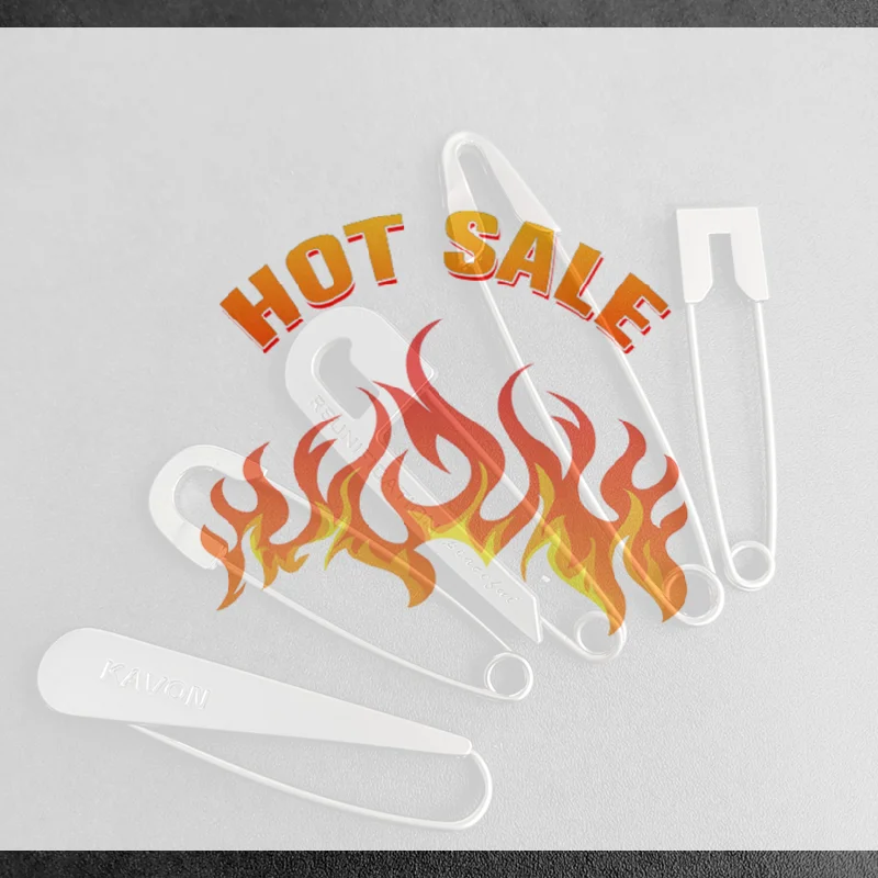 

Trendy Large Pins For Clothing Metal Safety Pins Jeans Dress Scarf Adjustable Pins Accessories