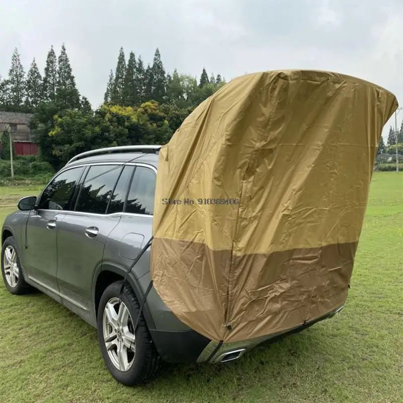 Truck Tent Sun Shelter SUV Tent Auto Canopy Portable Camper Trailer Tent Rooftop Car Awning Outdoor Camping 2021