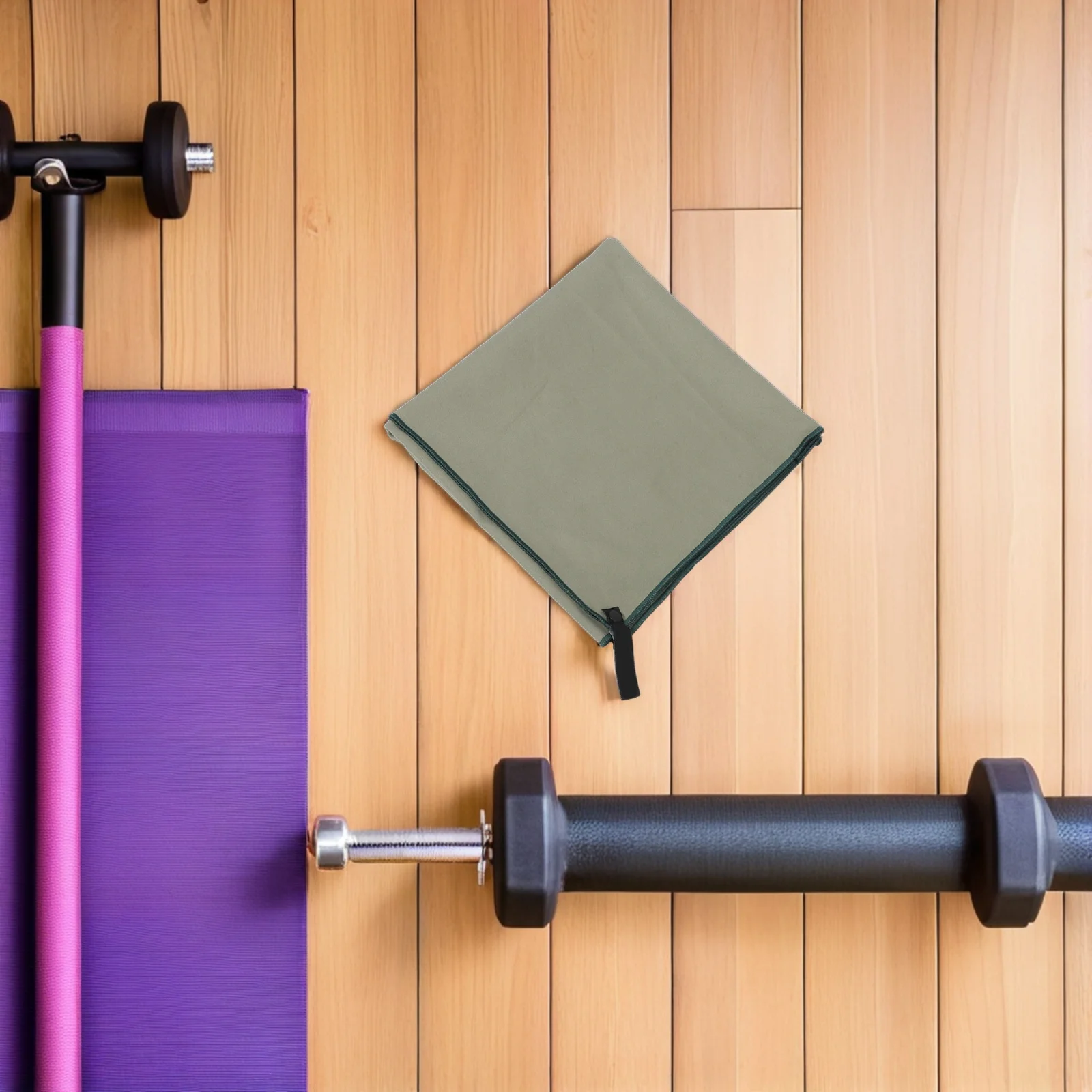 منشفة رياضية من الألياف الدقيقة تجفيف سريع منشفة ماصة للعرق للصالة الرياضية واليوجا واللياقة البدنية 47.9x23.5 بوصة للمشي لمسافات طويلة والتخييم في الهواء الطلق #3