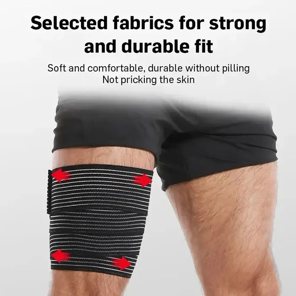 1Pcs High Elasticity Knee Brace Support Wrap Adjustable 120cm Sport Elastic Bandage Nylon Portable Bracer Wristband