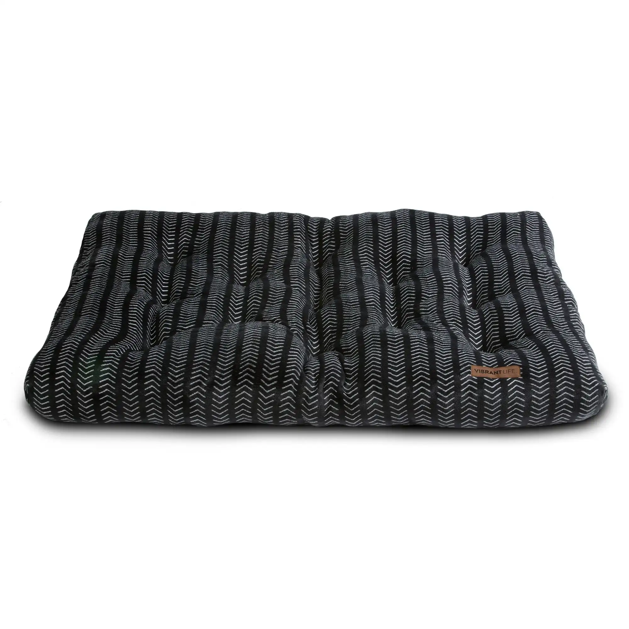 

Tufted Pillow Pet Bed, Extral Large, Black, 38 X 48