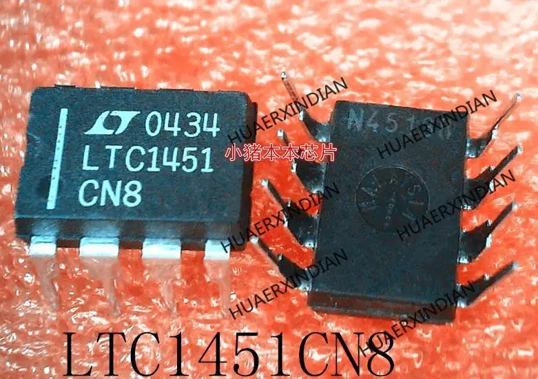 جديد الأصلي LTC1451 LTC1451CN8 LTC1451CNB DIP8 في الأسهم
