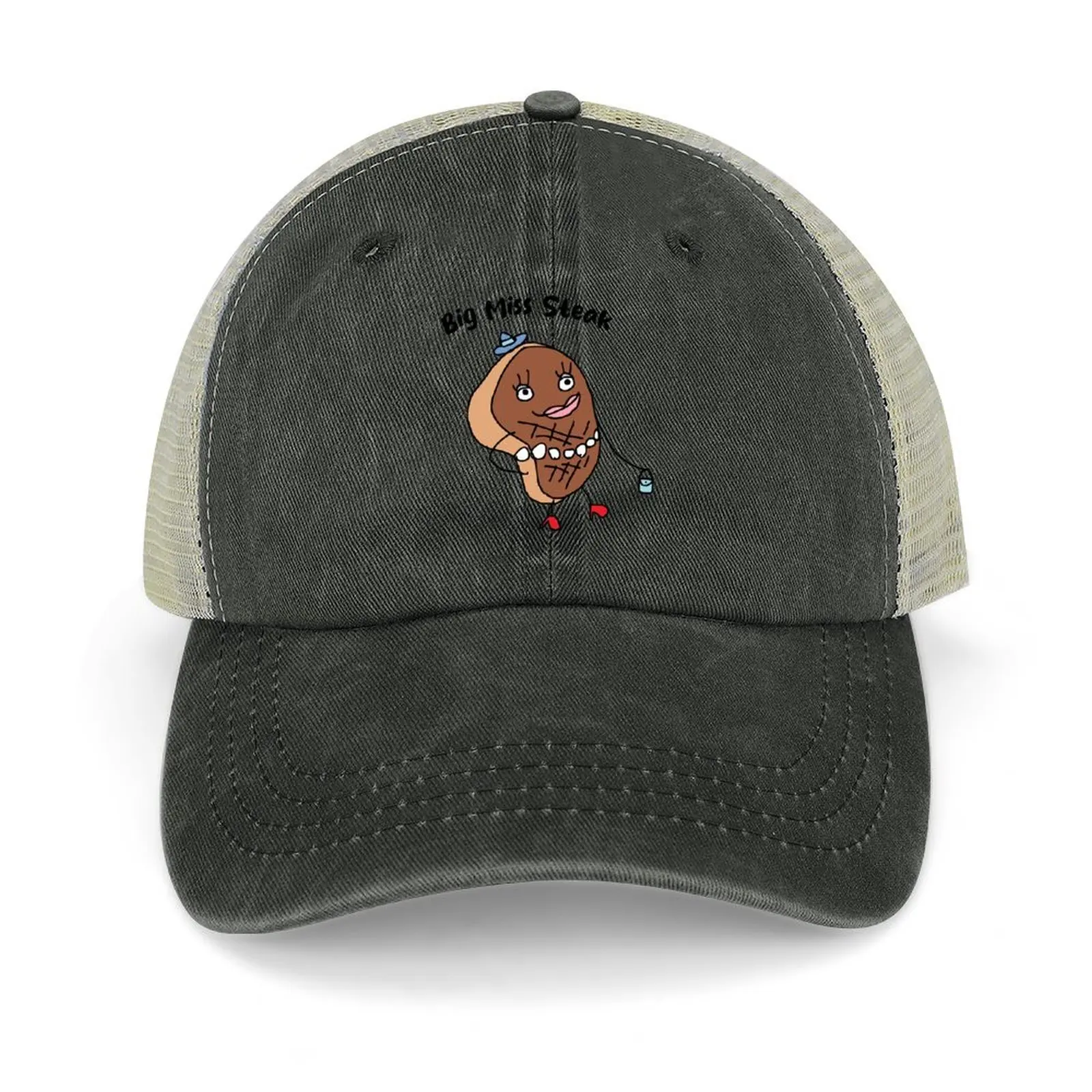 

Big Miss Steak Baseball Cap foam party Hat Trucker Hat custom Hat Icon Hats For Women Men's