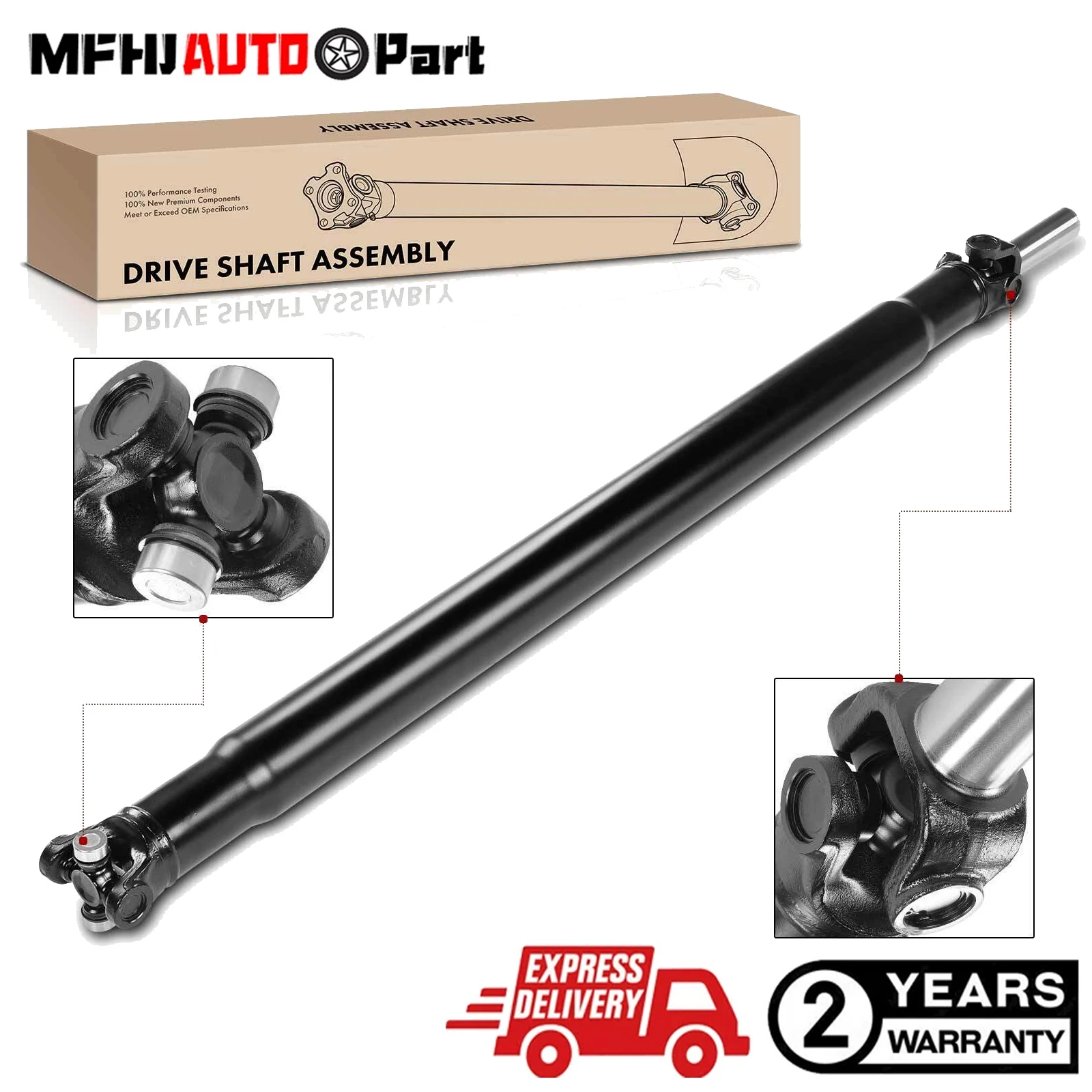 Rear Driveshaft Prop Shaft Assembly for Cadillac Escalade EXT GMC Yukon XL 1500