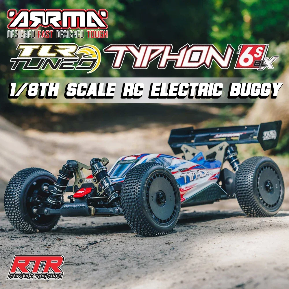 

ARRMA LTR Typhon ARA8406 RTR 4WD 6S Brushless 1/8 RC Electric Remote Control Model Car Buggy Racing Adult Kids Toys