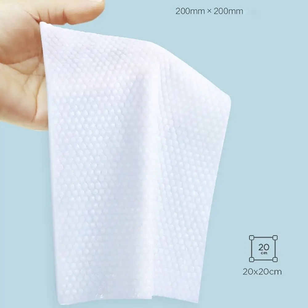 30/32PCS Soft Makeup Removal Wipes Cotton Microfiber Facial Cleansing Wet Wipes Tool Makeup Accessories Disposable Cotton Wipes