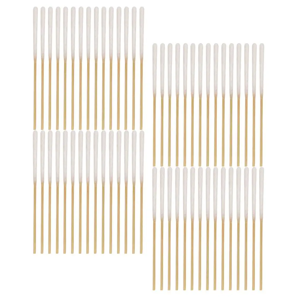

60 Pcs Long Cotton Swabs for Makeup Removal Pointed Tips Applicator Sticks Disposable Cleaning Ear Women Accessories