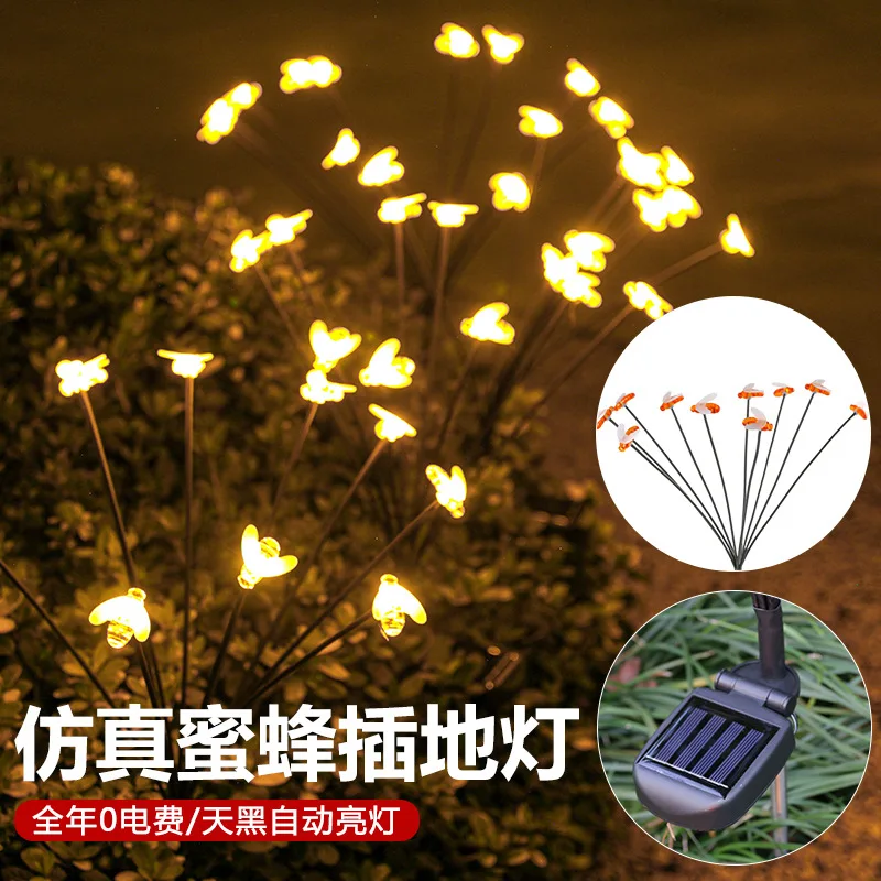 

Wall Lamp External Lights Outdoor Waterproof Sunlight Garden Decoration Motion Sensor Light Powered Garland Led