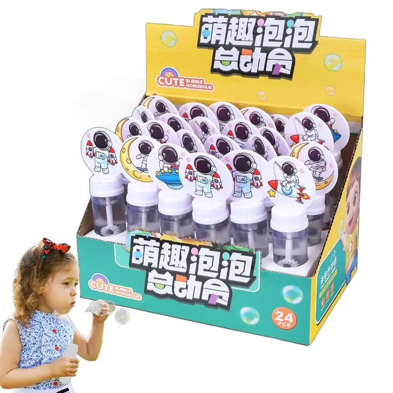 

Party Bubble Wands 24-Pieces Bubble Blower Toy For Outside Outdoor Play Party Favors For Garden Backyard Lawn Swimming Pool