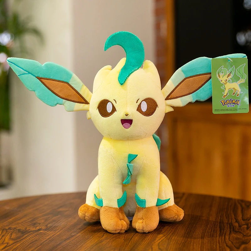 Adorably Eevee Family Plush Toys Kawaii Pokemon Sylveon Umbreon Stuffed Espeon Leafeon Glaceon Jolteon Doll Cartoon Elf Gifts - view 3