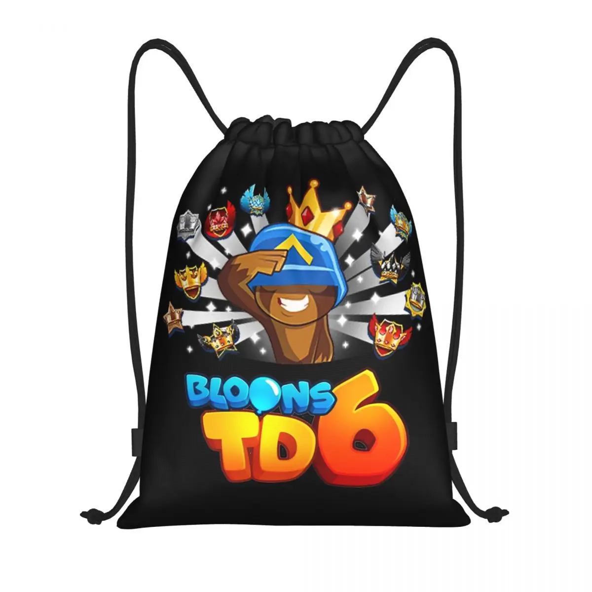 

Рюкзаки Bloons Td 6 для детей, портативные сумки на шнурке, сумки для хранения, сумки для книг, сумки для путешествий и школы