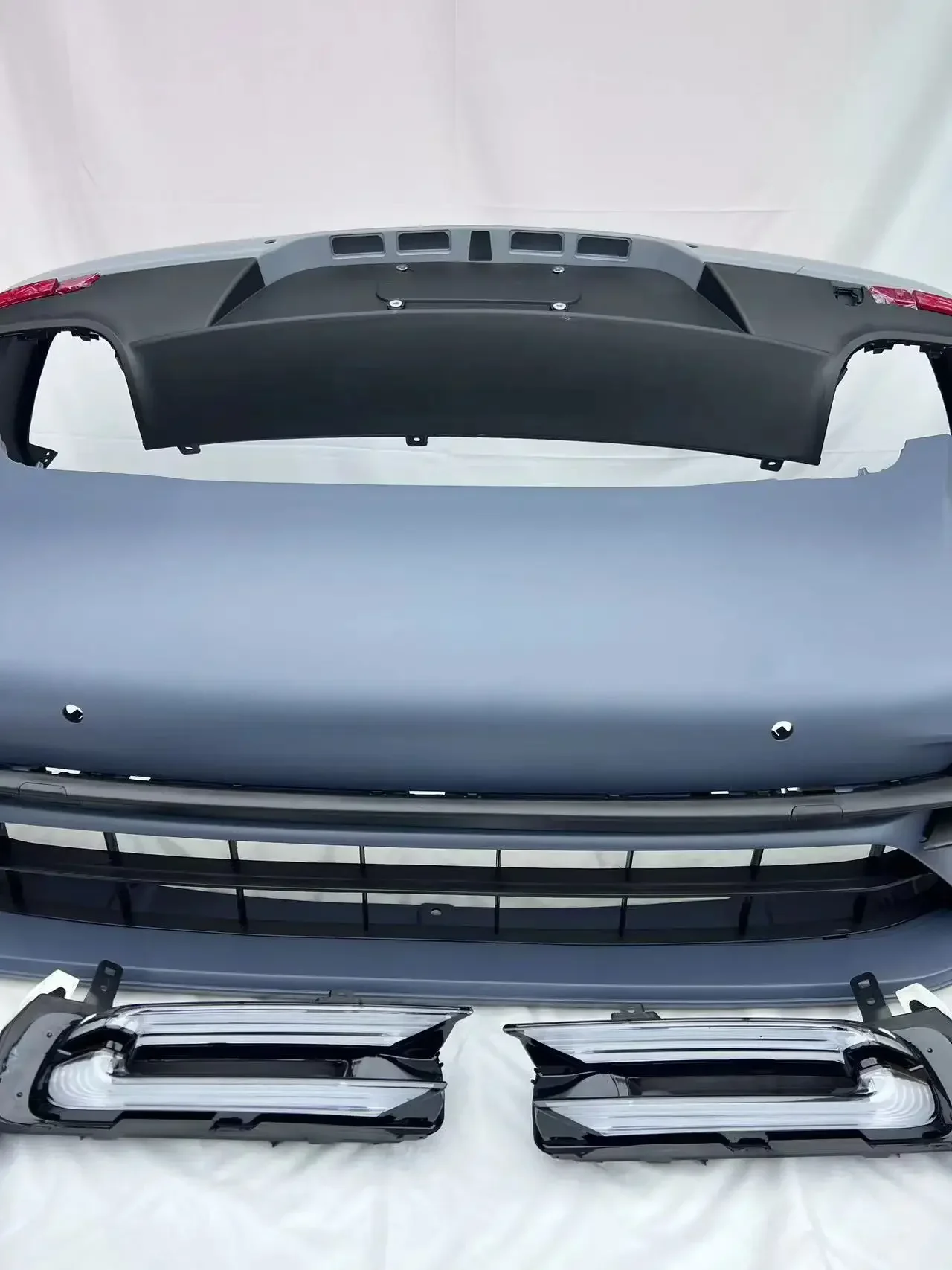 حار بيع لمجموعة الجسم باناميرا لتعديل السيارة من 970 إلى 971 توربو S + PDLS المصابيح الأمامية مصد متين