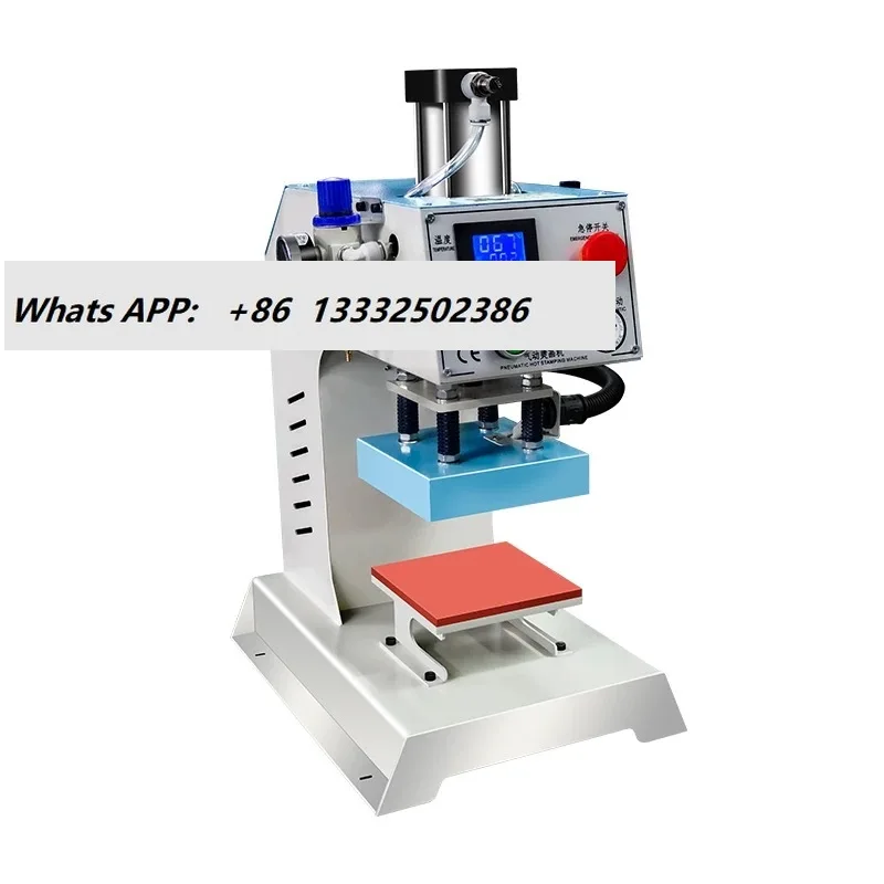 

Small pneumatic ironing machine, automatic ironing LOGO insole shirt clothing collar single station pressure mark ironing drill