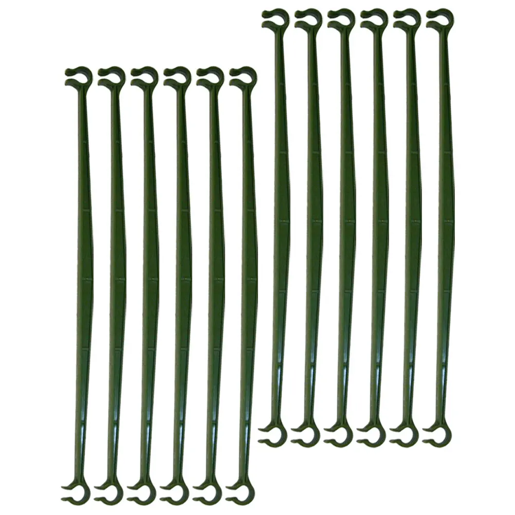 

12pcs Planting Rack Connector Tomato Garden Stakes Vegetable Trellis Support Plants Cages Durable Easy Install Lightweight
