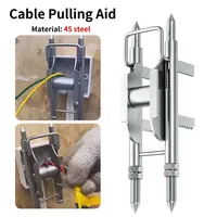 Professional Cable Pulling Aid  Cable Puller Machine Wire Puller Pulling Auxiliary Device Electrician Wire Cable Threading Tools