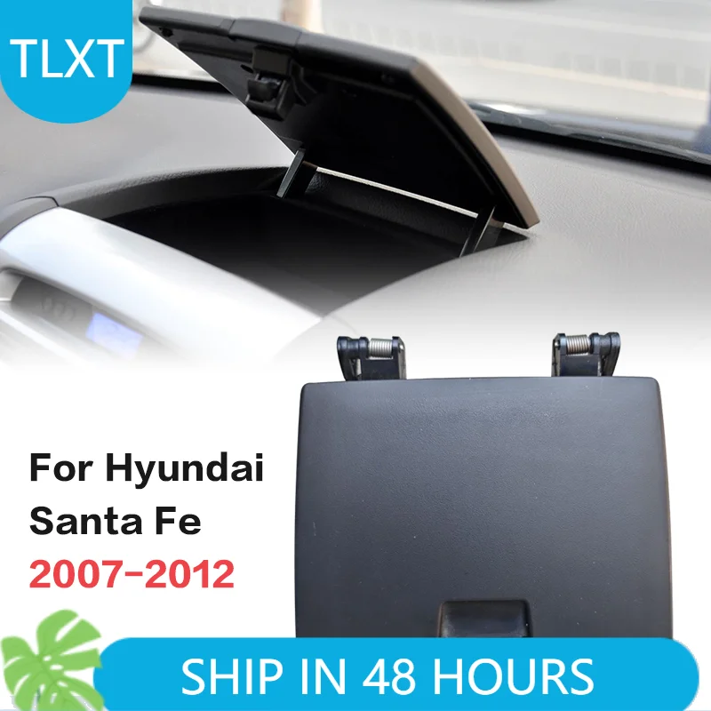 

Центральный органайзер для приборной панели автомобиля, подходит для Hyundai Santa Fe 2007-2012, верхний отсек для хранения на приборной панели (Seco)