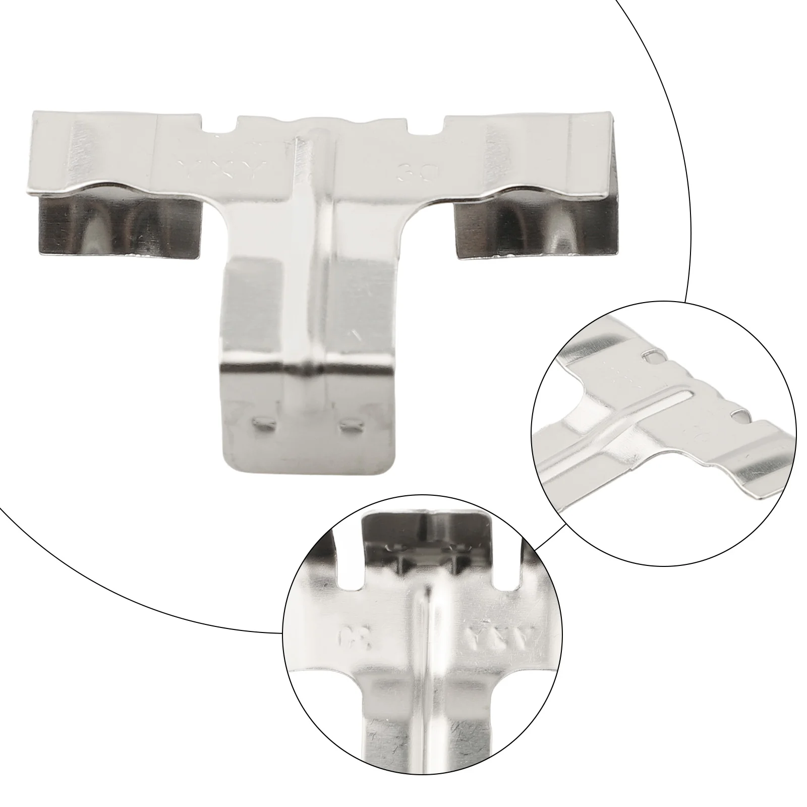 30mm Water Drainage Clips Long-lasting No Need For Frequent Replacement Rectangular Polymer Tape For 33mm Solar Panels
