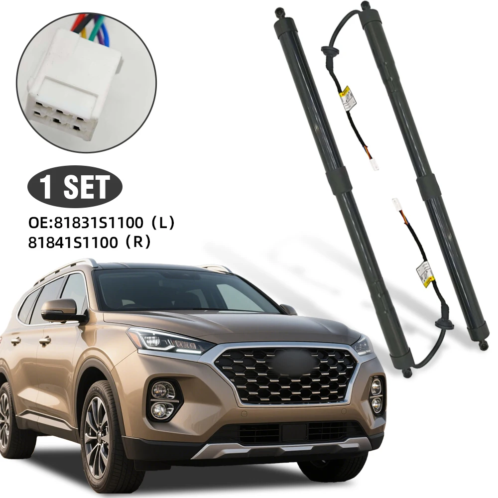 

81831-S1100 For Hyundai Santa Fe 2019-2020 Tailgate Power Lift Supports Power Rear Trunk Liftgate Strut 81841S1100 81831S1100