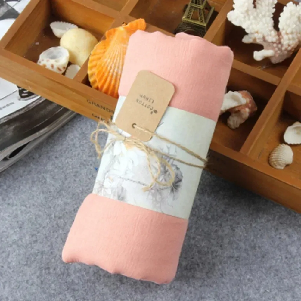 السيدات لينة القطن وشاح طويل شال دافئ منديل اللفاع الحجاب بألوان متعددة للنساء التفاف الأوشحة الأنيقة