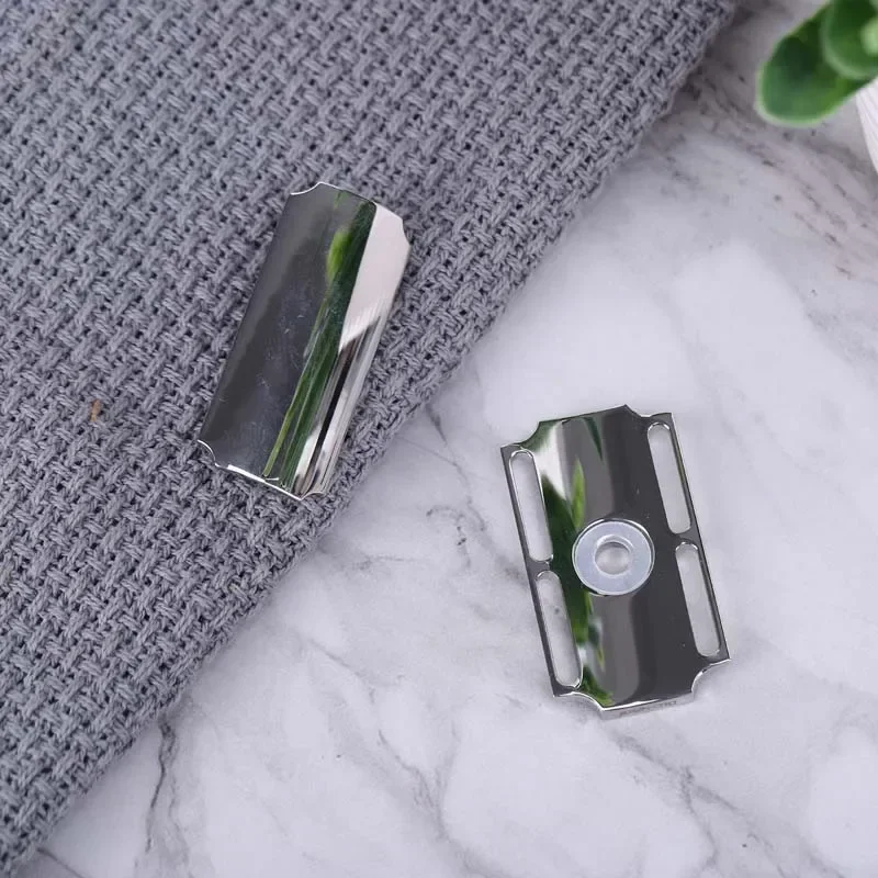 Yaqi جديد Vostok 70SB شريط مستقيم 316 الفولاذ المقاوم للصدأ مصقول سلامة الحلاقة رئيس مع 0.7 مللي متر شفرة الفجوة المحمولة السفر الحلاقة رئيس