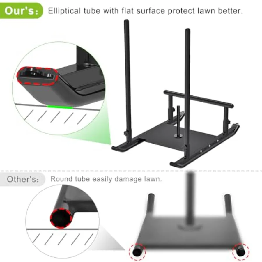 Trenó de Peso, Trenó de Fitness, Trenó para Treino de Força, Trenó para Treino de Velocidade - Equipamento de Treino de Peso de Alta Resistência para Músculos