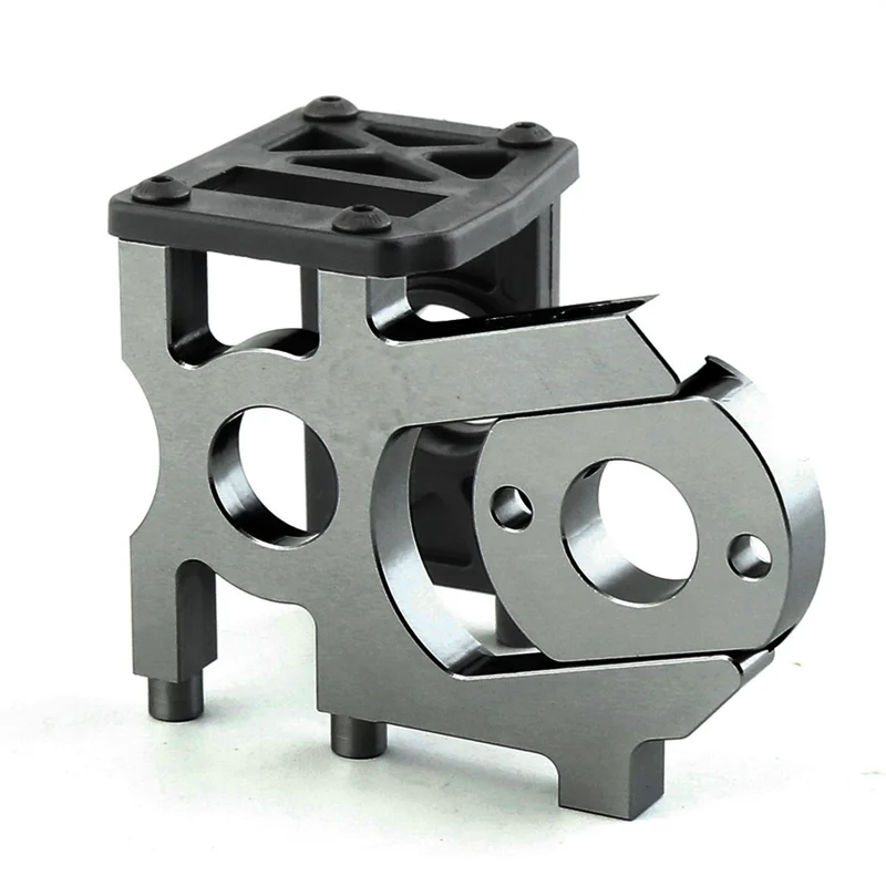 A63T-1/8 RC 자동차 오프로드 차량 트럭 니트로 브러시리스 전기 모터 마운트 홀더 (교쇼, HSP, 호바오, FS 레이싱용)