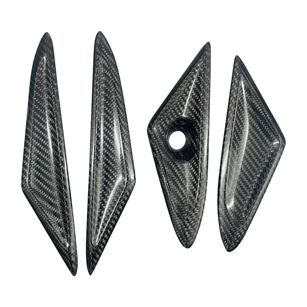 For Triumph Street Triple 765 R RS 2017- 2021 2022 2023 Carbon fiber body side panel fairing protective cover collision block