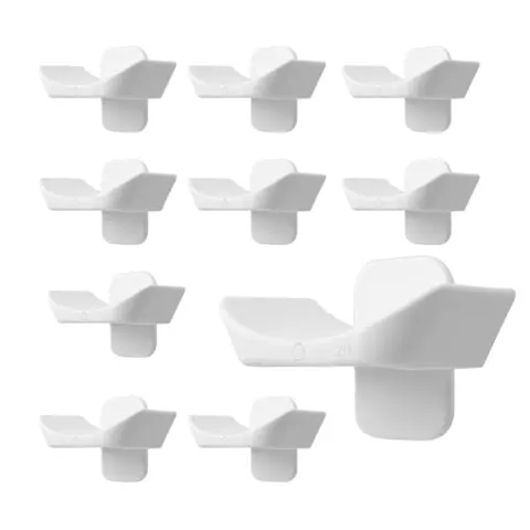 10Pcs Pinless Jump Cups Horse Competition Jump Cups 20mm Horse Jump Cups for Horse Jumper Equestrian Activities
