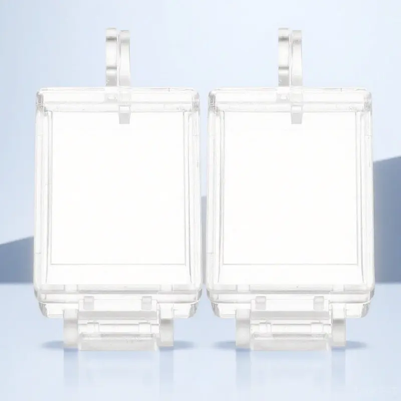 2Pcs Clear Switch Cover Rocker Button Protector for Marine Electrical Systems Outdoor Switches Transparent Guard Long-Lasting