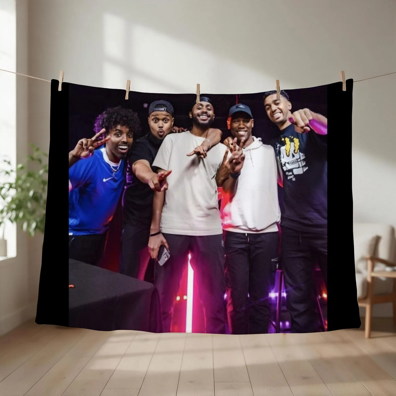 Beta Squad team Throw Blanket couch cozy soft plush fuzzy picnic outdoor blanket
