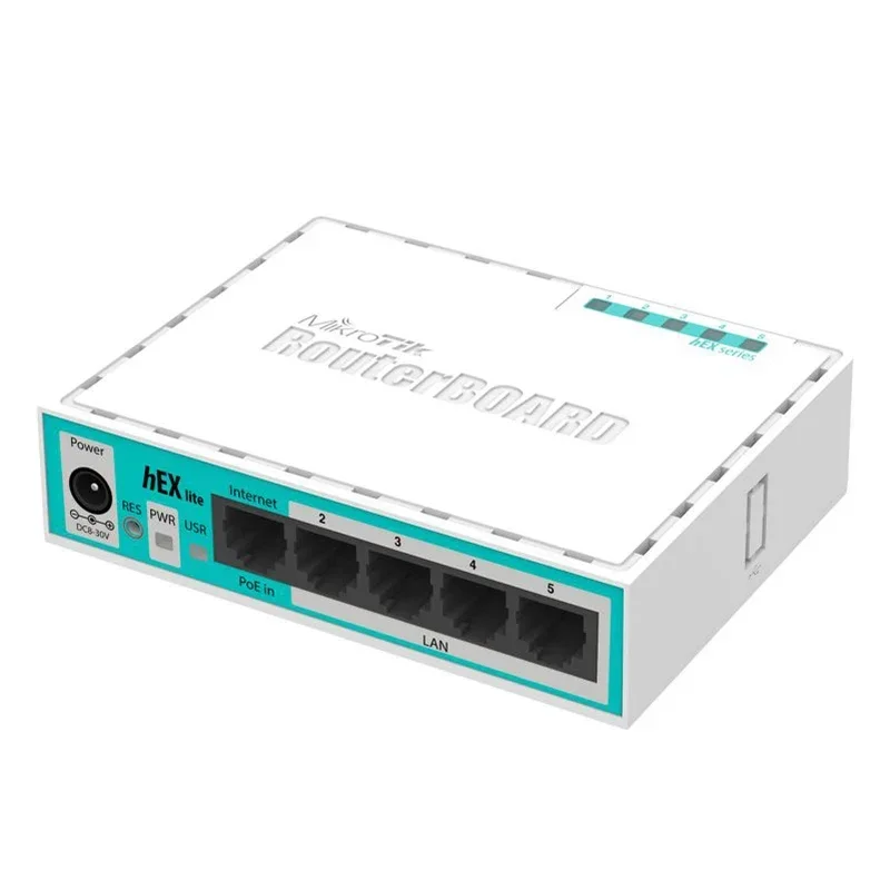 MikroTik RB750R2 hEX Lite Mini Router 5 ports ROS Wired Router High Speed