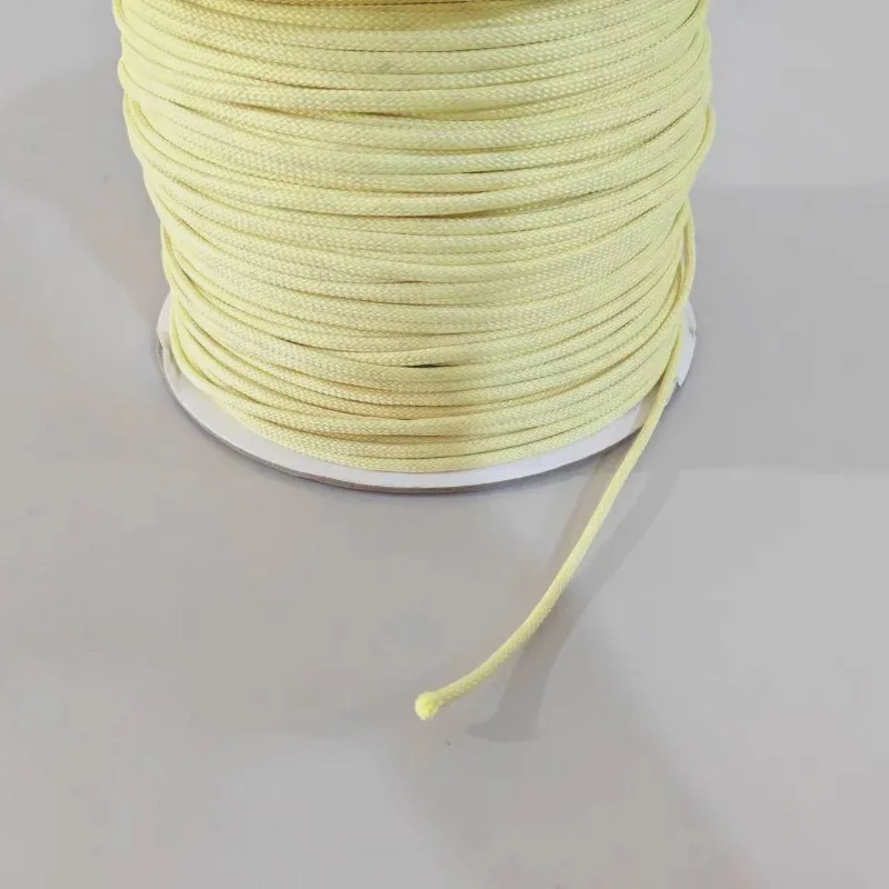 Aramid Fiber Fishing Hook Line, 0.6-1.2mm, High Strength, Corrosion Resistant, Anti-Cut Fade & Bite Proof