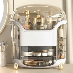 Bathroom Dressing Table Sundries Container Transparent Desk Makeup Organizer Box Large Capacity Cosmetic Jewelry Storage Drawer