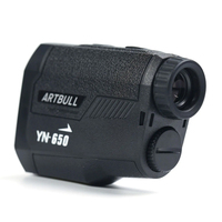 ARTBULL Laser Rangefinder Outdoor Hunting 650m Rangefinder Golf with Flag-Lock Slope Adjusted Distance Meter