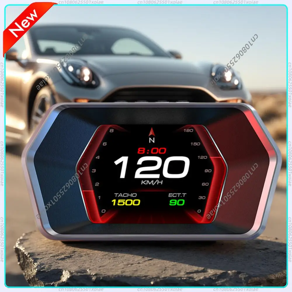 

Head Up Display On-BD & GPS Dual System Digital Speedometer Speed Meter for Most Cars
