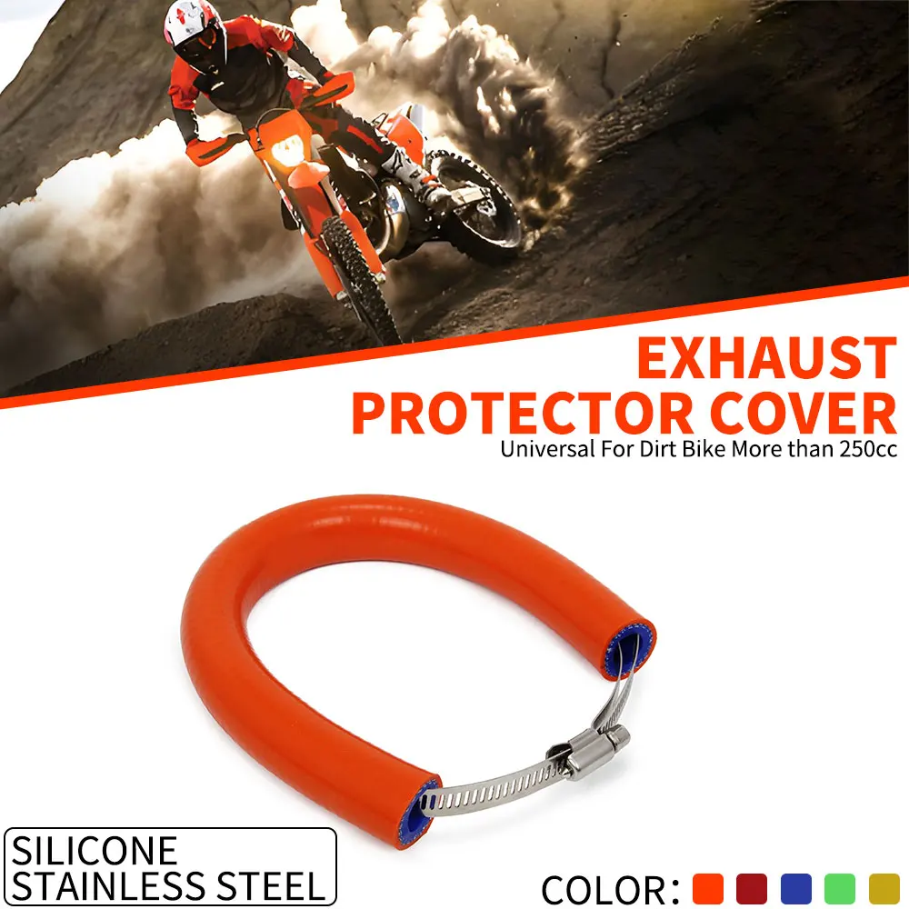 Motorrad OTOM Auspuff Schutz Abdeckung Schutz Hitzeschild Anti-hot Für KTM EXC SX SXF EXCF XC XCF XCW MX 250 350 450 500 525 530