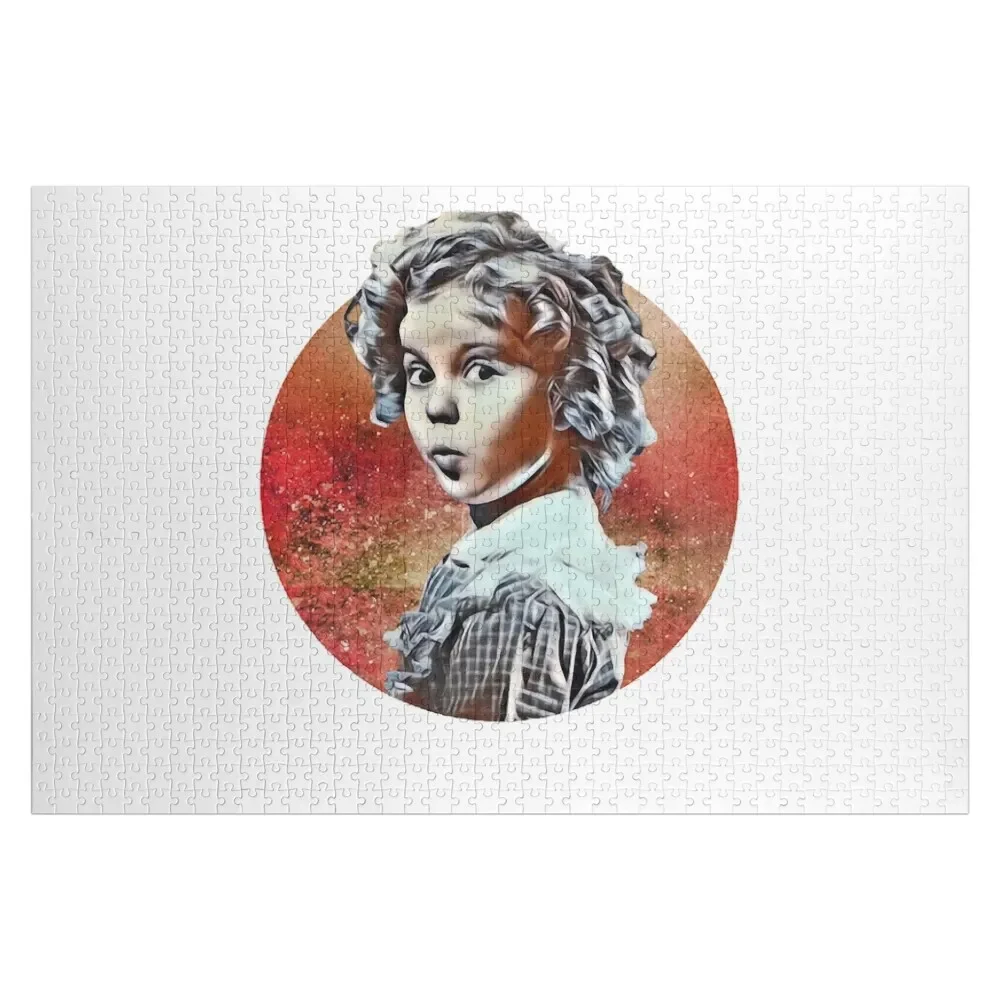 Shirley Temple Classic T-Shirt Jigsaw Puzzle Custom Photo Wooden Boxes Puzzle