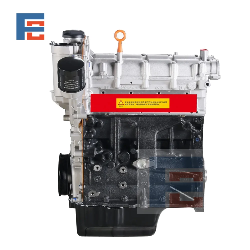 Auto Parts EA111 1.6L CLP CLS CLR CDD BMG BMH CDF CDE CFN CPJ Engine Assembly for Volkswagen Jetta 6 Polo Skoda Fabia 2 Rapid 1